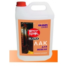 Лак для мебели ВАК-ВД-АК-2404-161-0 водоразбавимый
